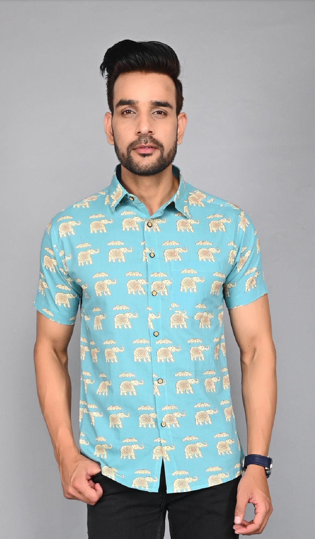 Elephant button down outlet shirt