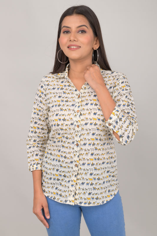 Women's Ethnic Printed Shirts